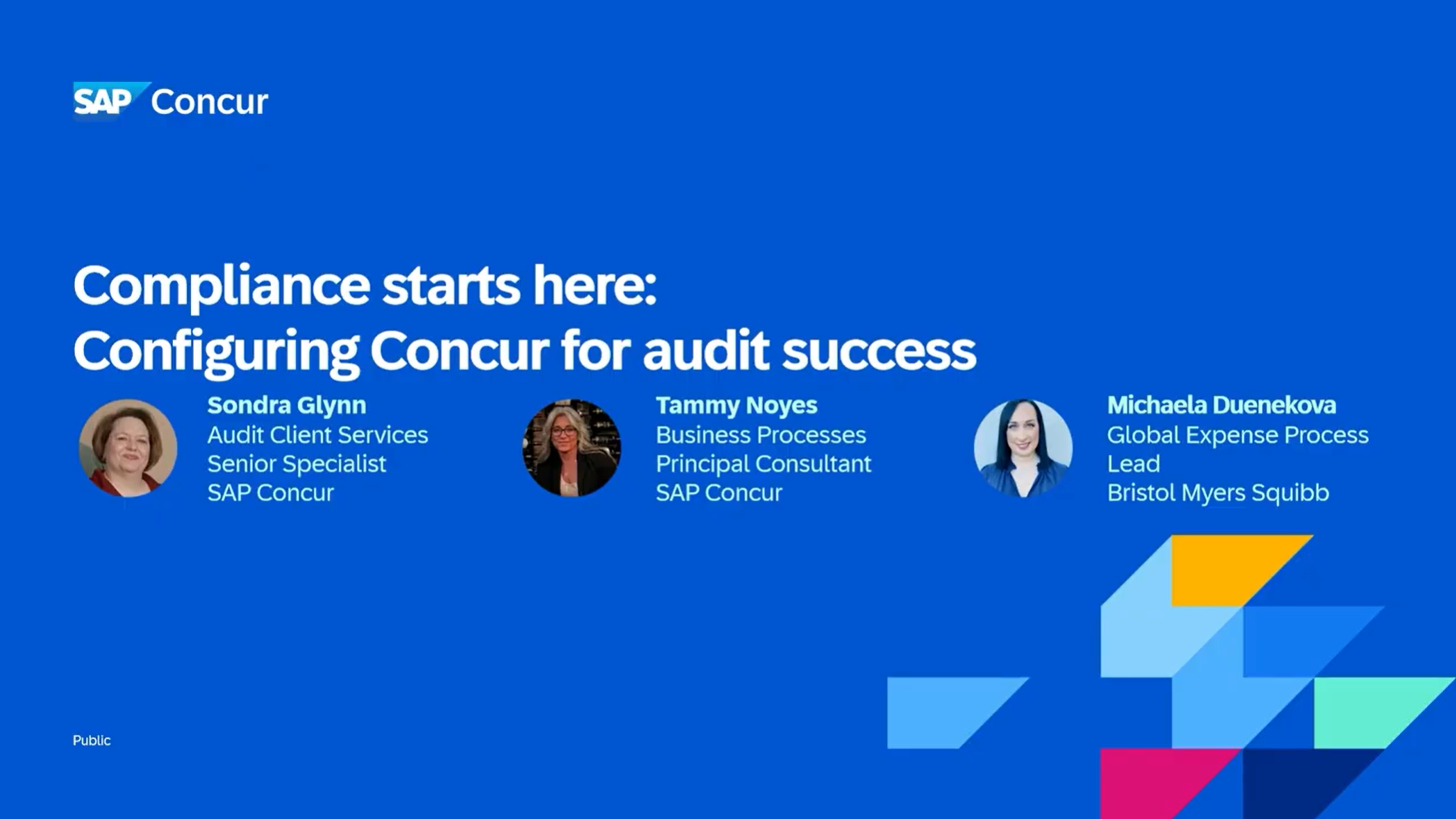 Compliance starts here: configuring Concur for audit success