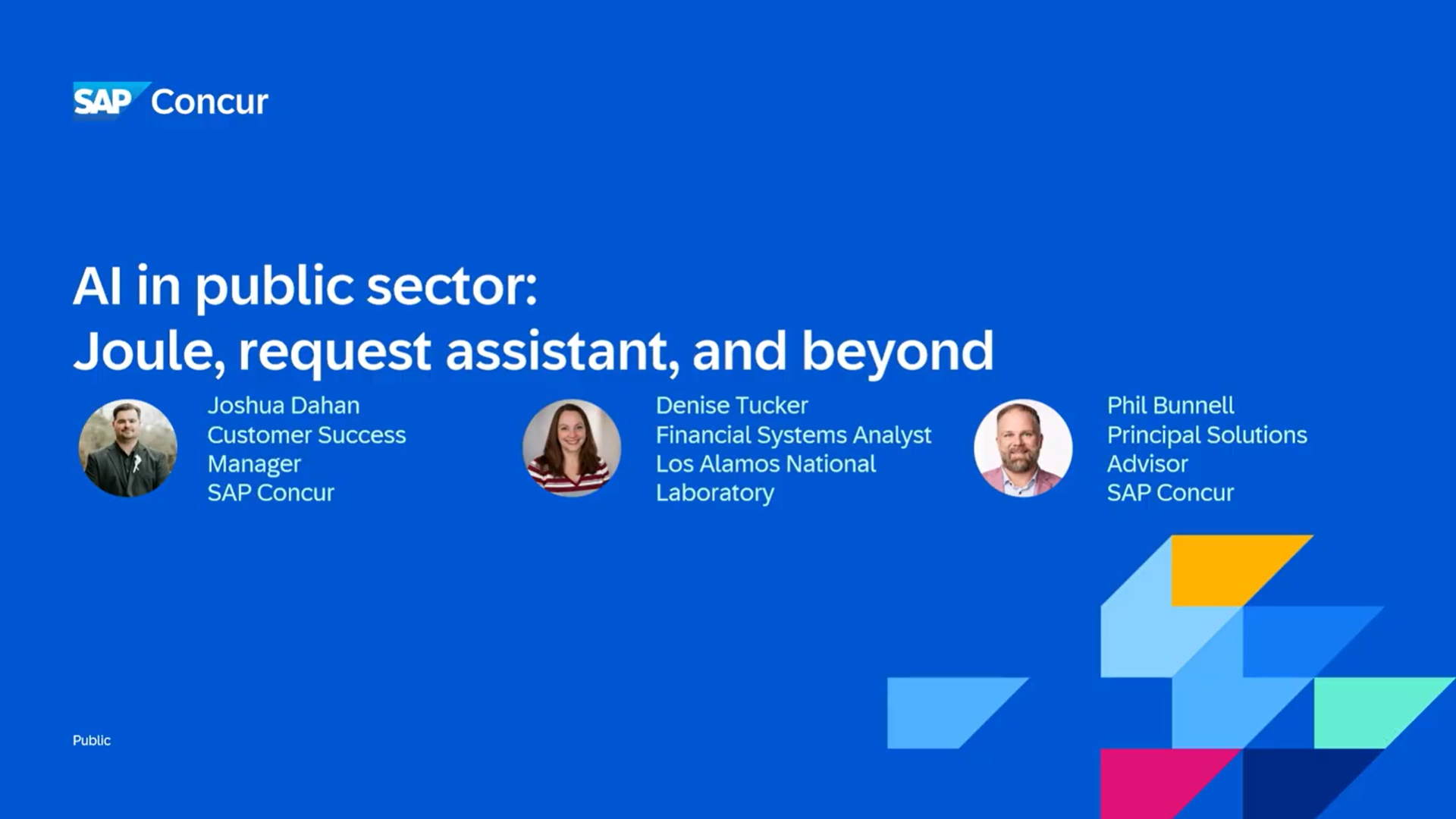 AI in public sector: Joule, Request Assistant, and beyond