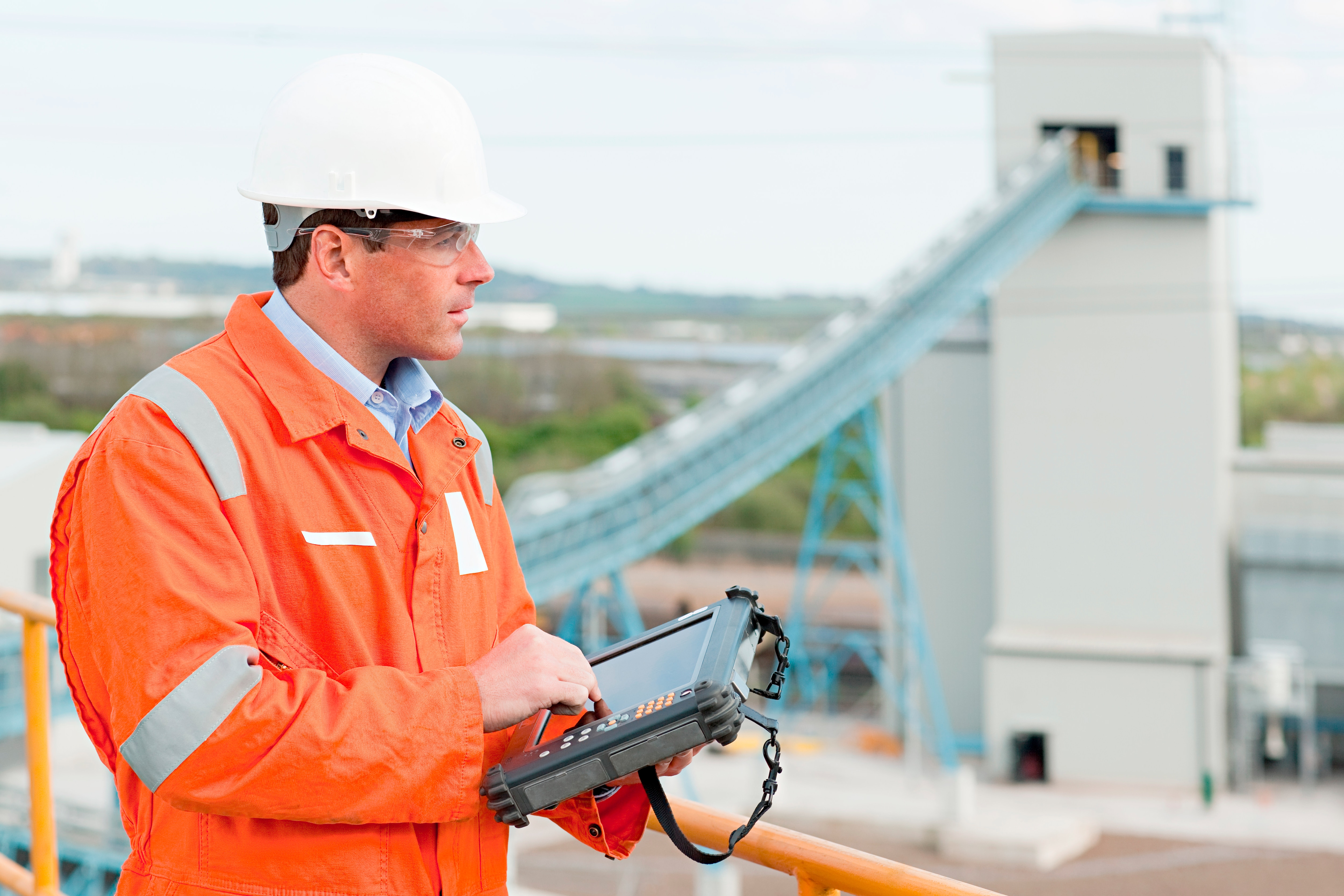 Utilities worker