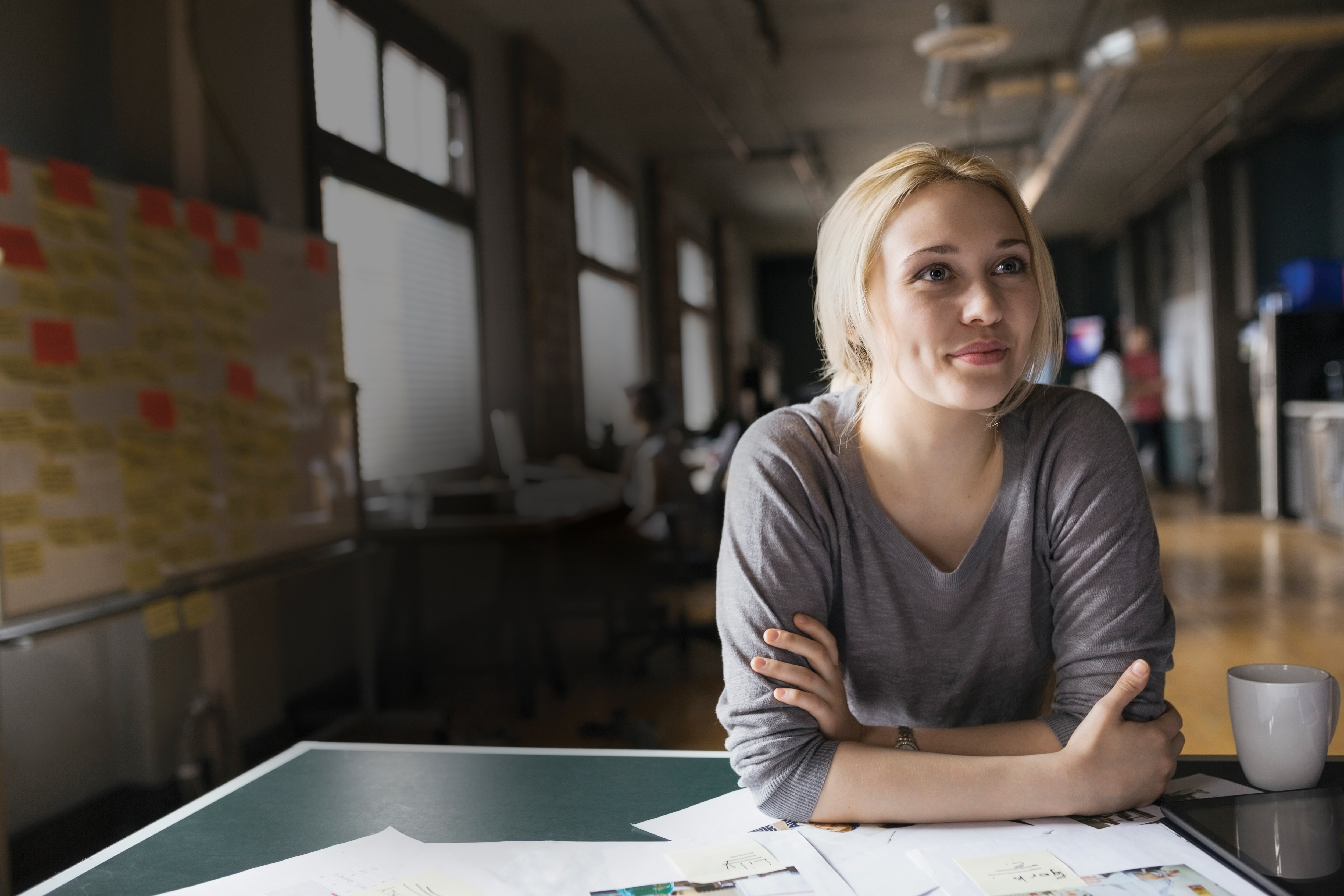female business professional, planning 