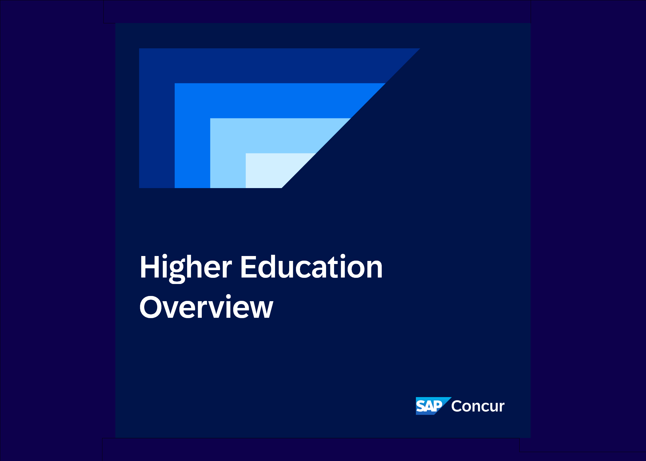 Higher Education Overview