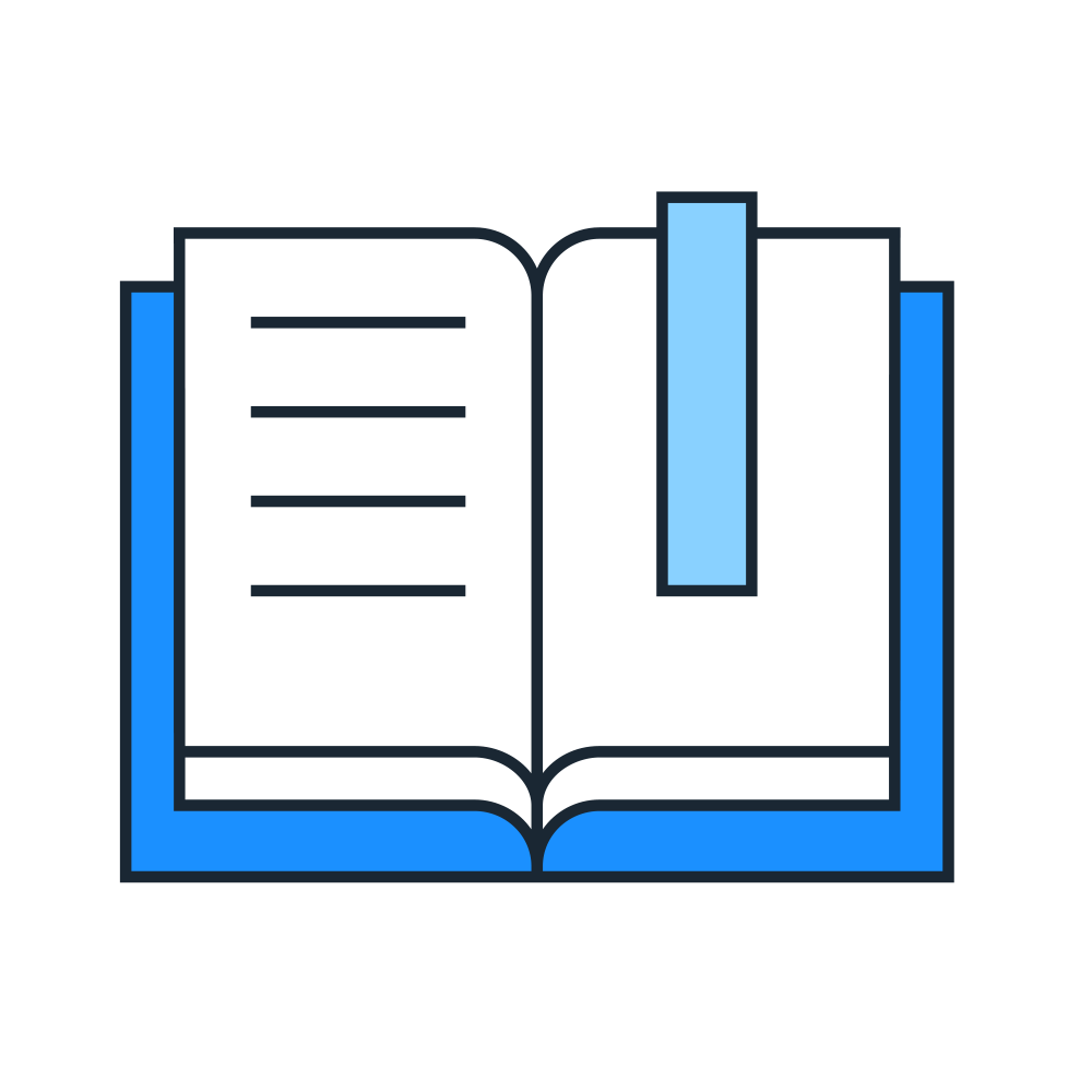book guide pictogram