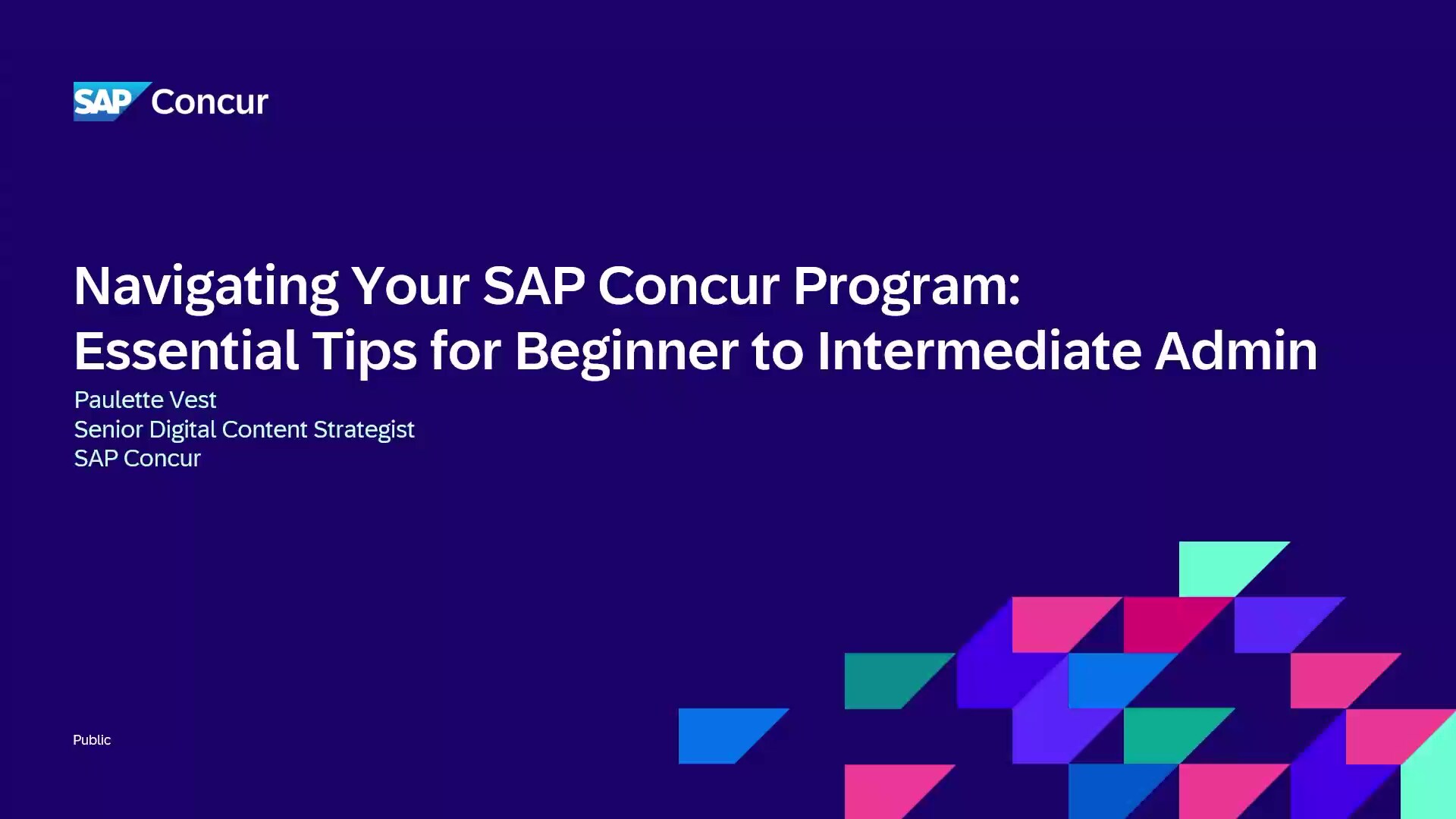 Navigating Your SAP Concur Program: Essential Tips for Beginner to Intermediate Admin