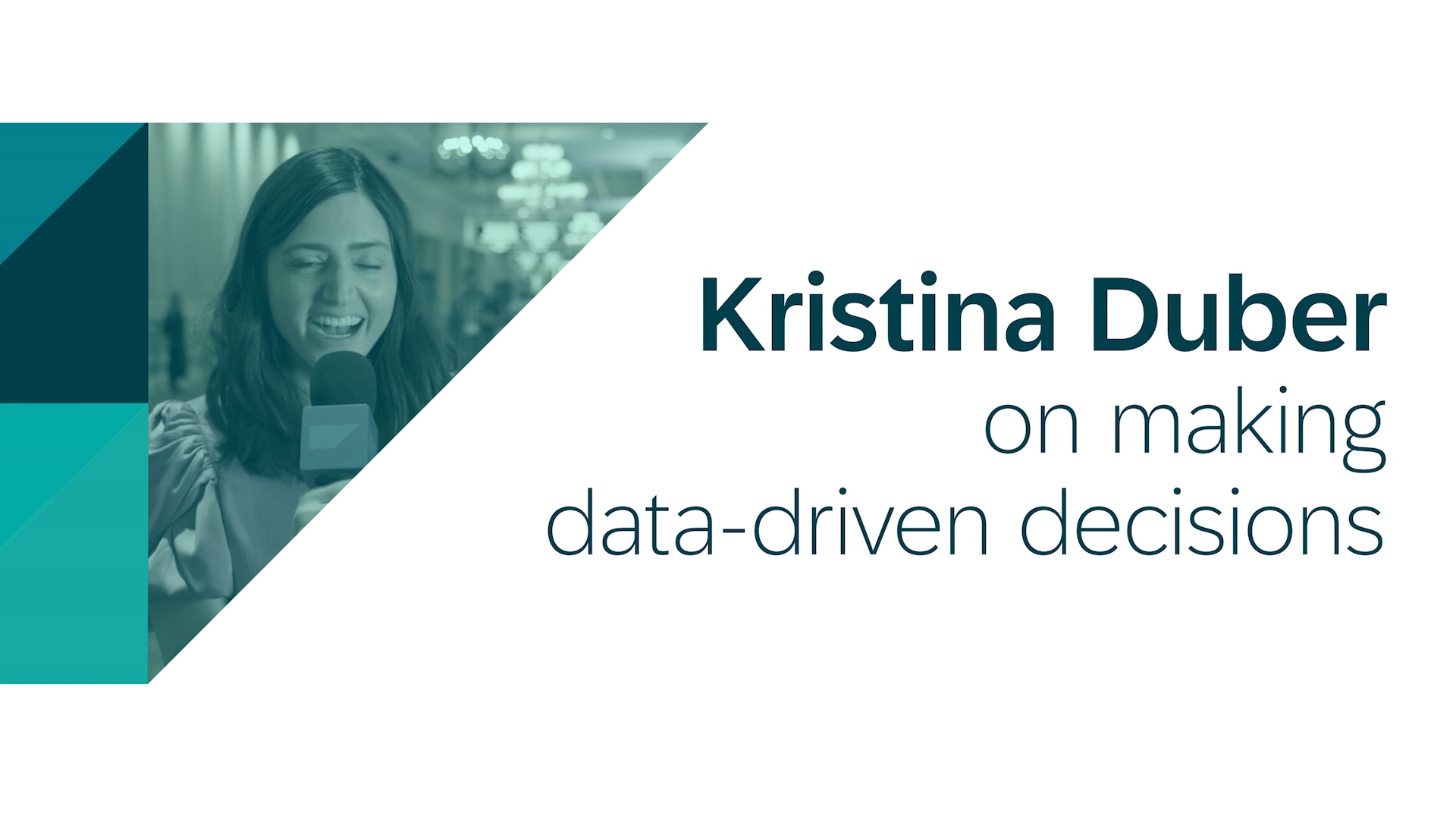 Customer Insights: Kristina Duber on making data-driven decisions