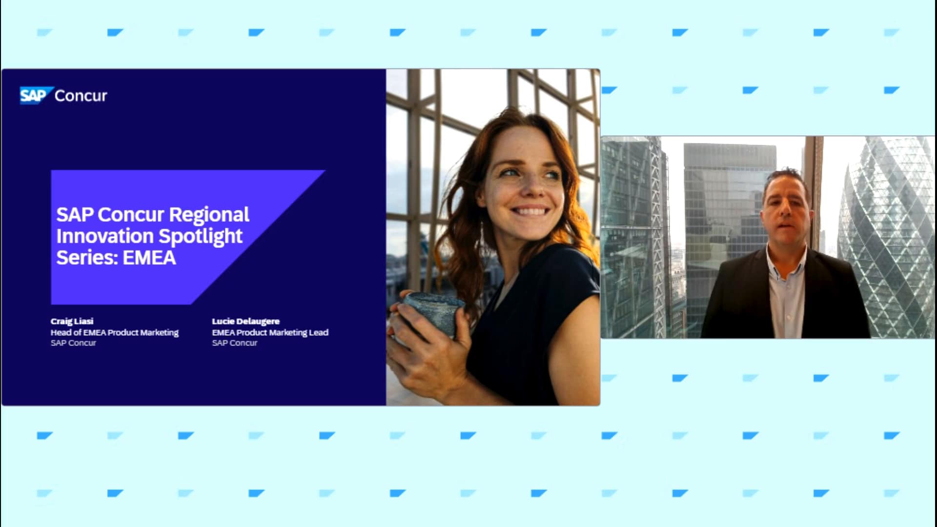SAP Concur Regional Innovation Spotlight Series: EMEA