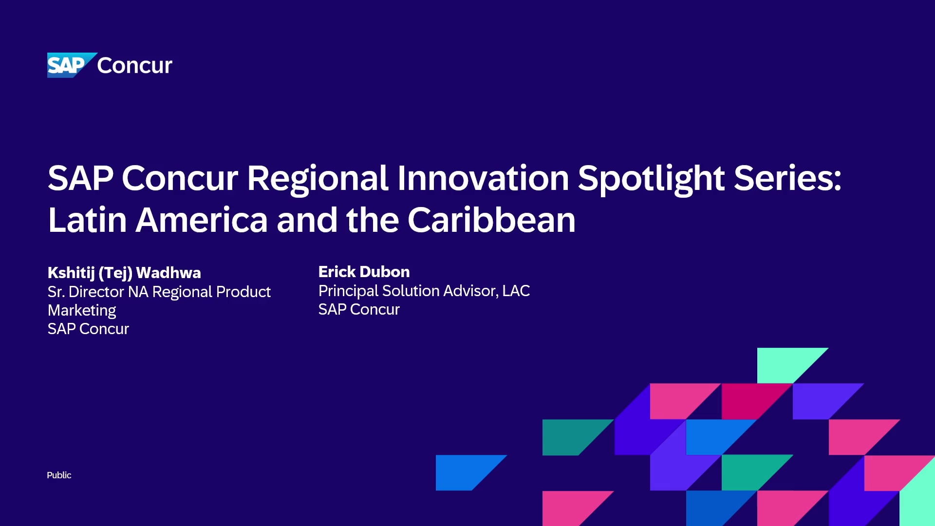 SAP Concur Regional Innovation Spotlight Series: Latin America and the Caribbean
