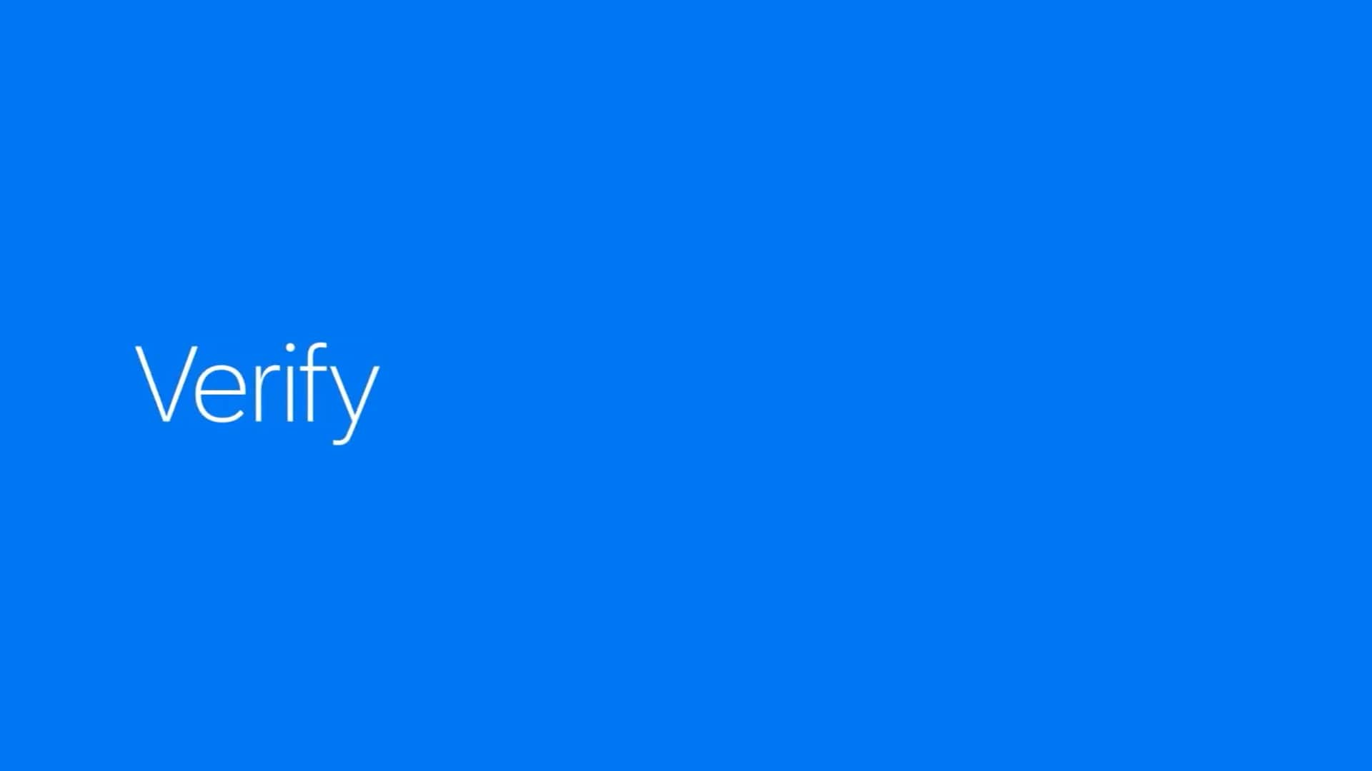 Verify 