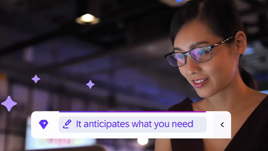 business professional using Joule