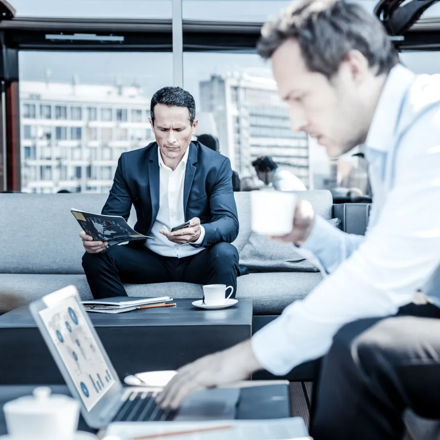 businessmen meeting 