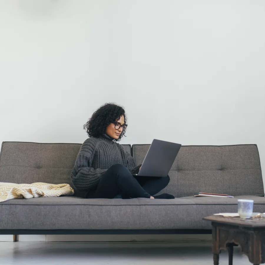 working at home 