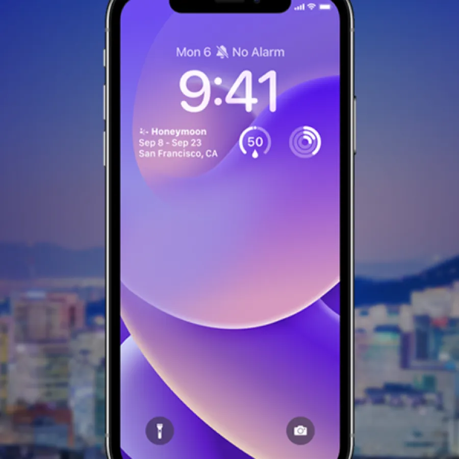 tripit lock screen