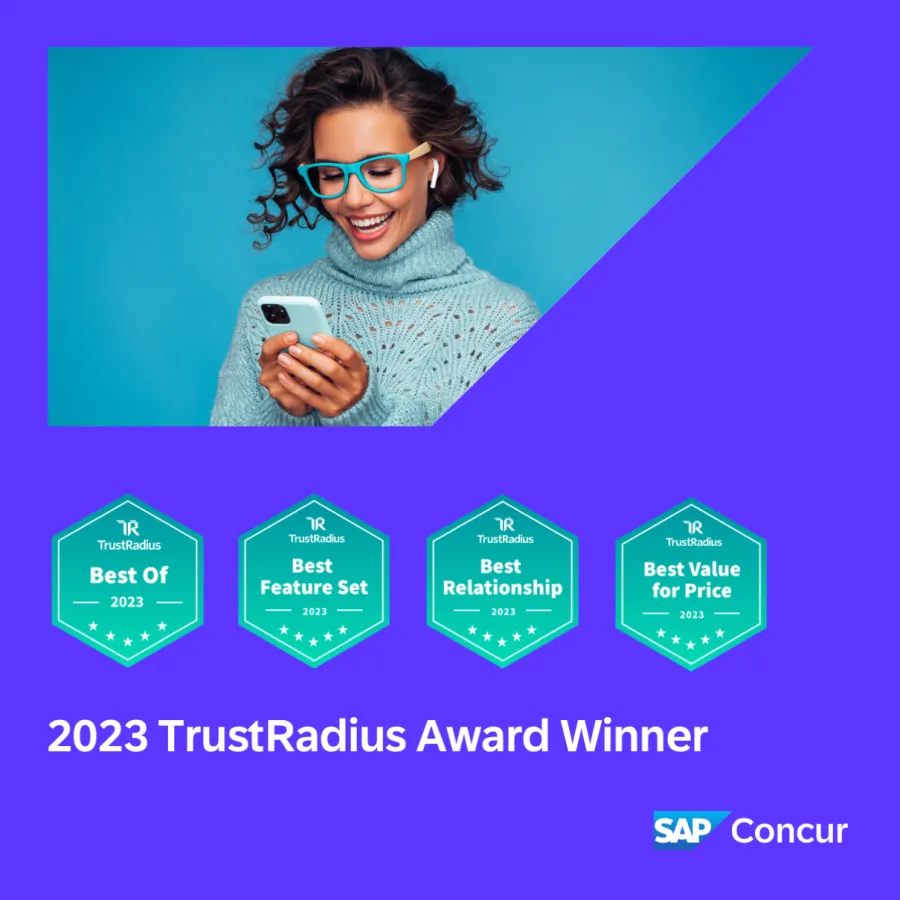 SAP Concur Wins TrustRadius Awards in 2023